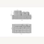 SOFA MAGNELIO PRESTIGE BL-B+3SE+BP-B